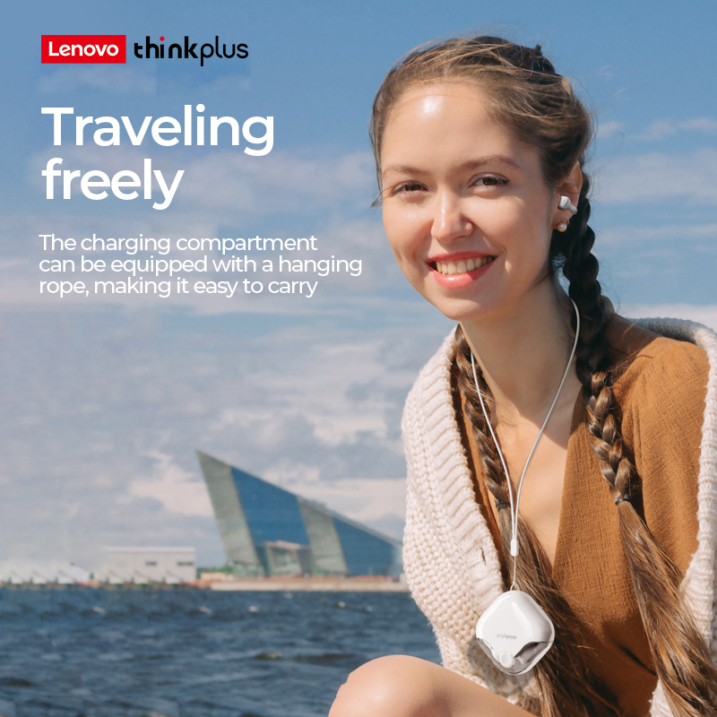 Tai Nghe Nhét Tai Bluetooth 5.3 Không Dây Lenovo XT61 Chống Nước IPX7 Cho IPhone Xiaomi Điện Thoại