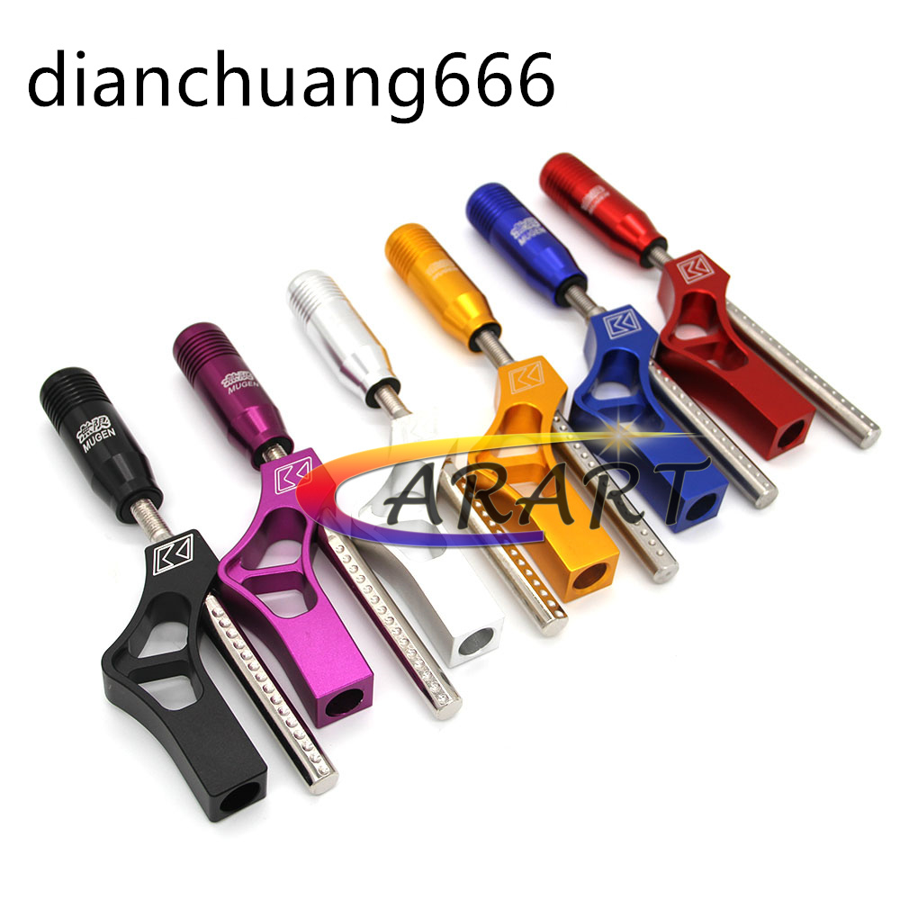 Mugen Bộ Cần Gạt Số Bằng Nhôm Điều Chỉnh Được Thông Dụng Cho Xe Hơi