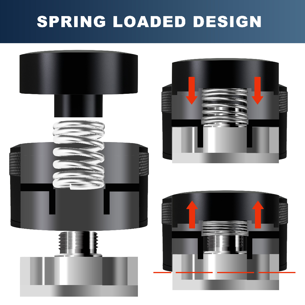 Lò Xo Bằng Thép Không Gỉ 49 / 51 / 53 / 58mm Cho Máy Pha Cà Phê Espresso