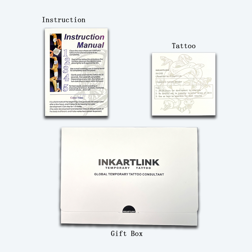 Những câu ngắn tiếng Anh đầy cảm hứng, miếng dán hình xăm tạm thời, hình xăm ma thuật lâu trôi không thấm nước, hình xăm giả kéo dài đến 15 ngày, hình xăm bán vĩnh viễn.