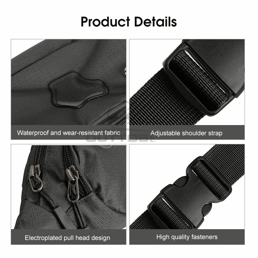 Túi Đeo Hông Siêu Nhẹ Chống Thấm Nước Đa Năng Tiện Dụng Cho Nam Và Nữ