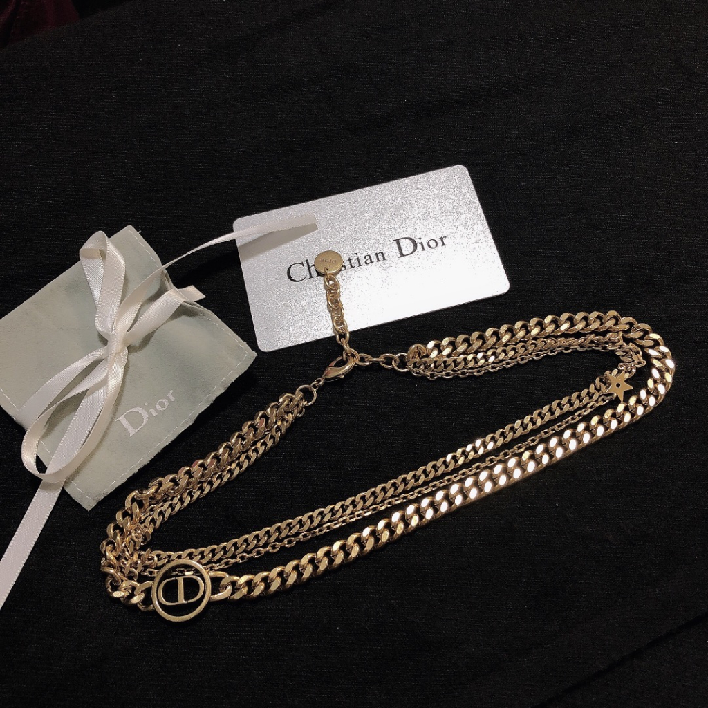 Bộ Vòng cổ + Bông Tai + Vòng Tay Hai Lớp Bằng Bạc Sterling 925 Hình Ngôi Sao
