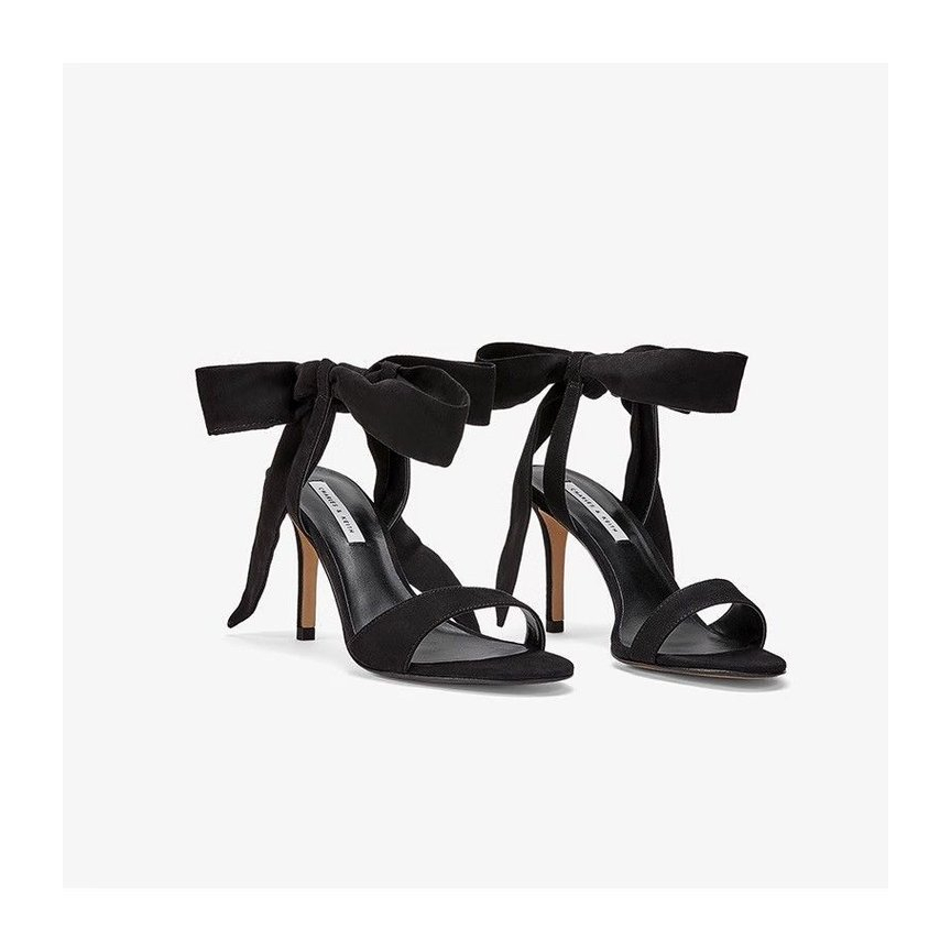 Giày Cao Gót Cột Dây Thời Trang Dành Cho Nữ Có Size Lớn