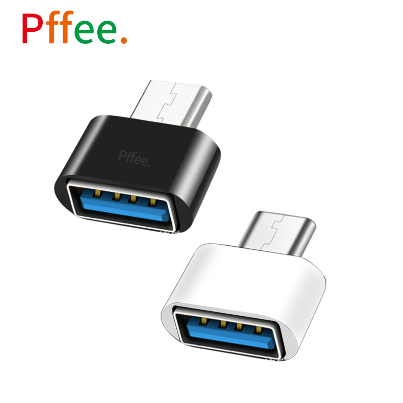 Đầu chuyển đổi OTG PFFEE từ USB sang Micro Type C dành cho tay cầm chơi game/bàn phím/chuột