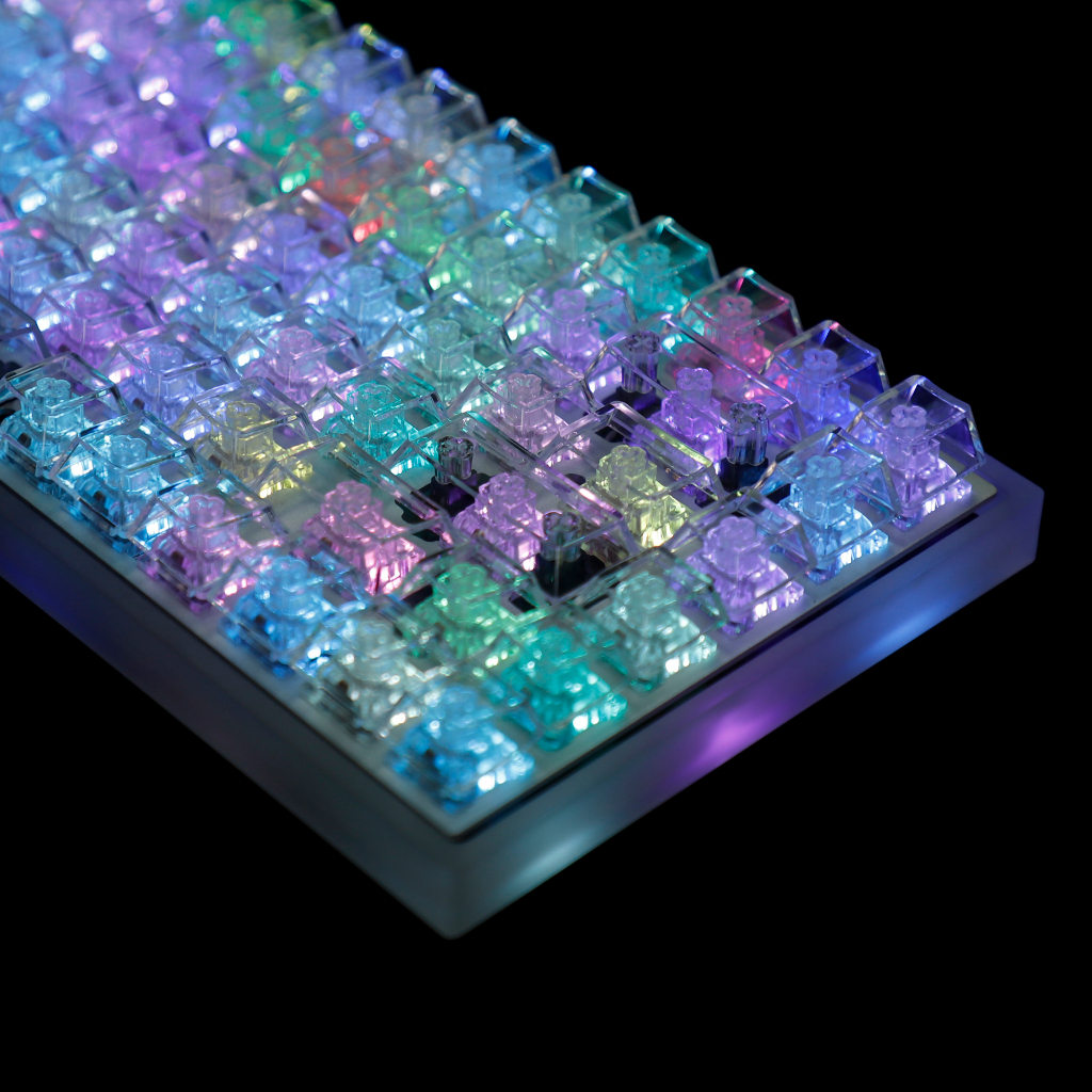 Bộ 116 Phím Thay Thế Bằng PC Trong Suốt Cho Bàn Phím Cơ MX 104 96 87 84 68