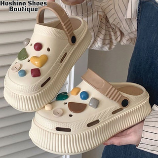  Dép Sandal Đế Dày Mềm Mại Thoải Mái Hai Cách Mang Chống Trượt Phong Cách Hàn Quốc Dễ Thương Dành Cho Bạn Nữ Mang Ngoài Trời   Đi Biển 