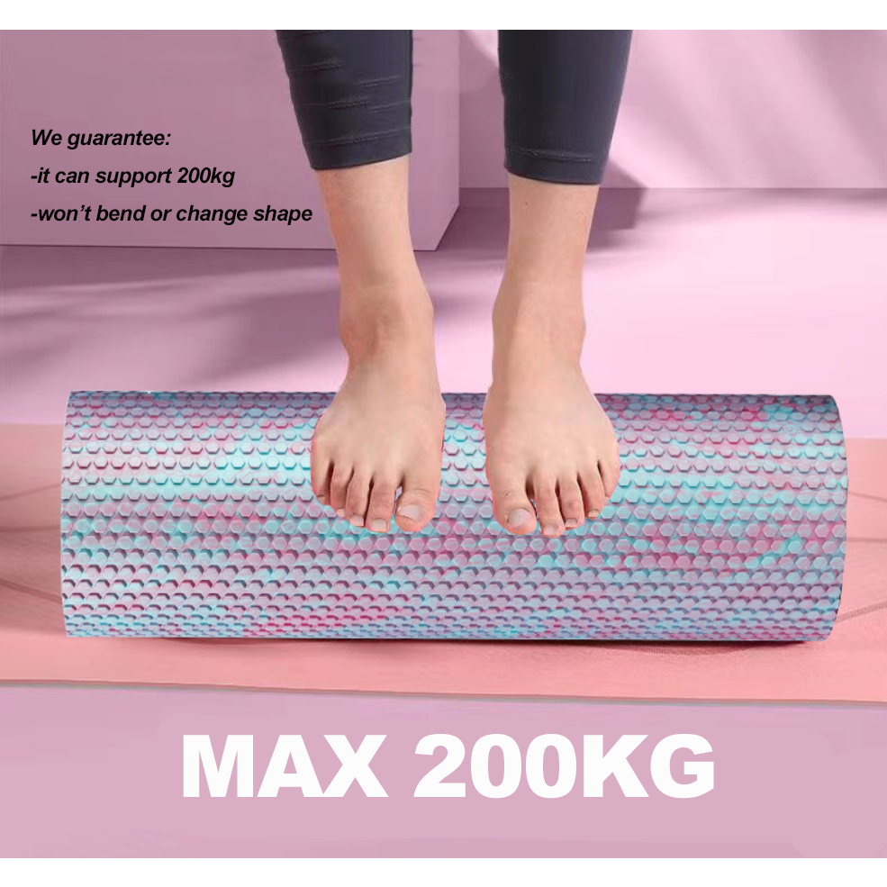 Con Lăn Xốp EVA Nhiều Màu Kích Thước 30 / 45 / 60 / 90cm Hỗ Trợ Luyện Tập Yoga / Gym / Thể Hình