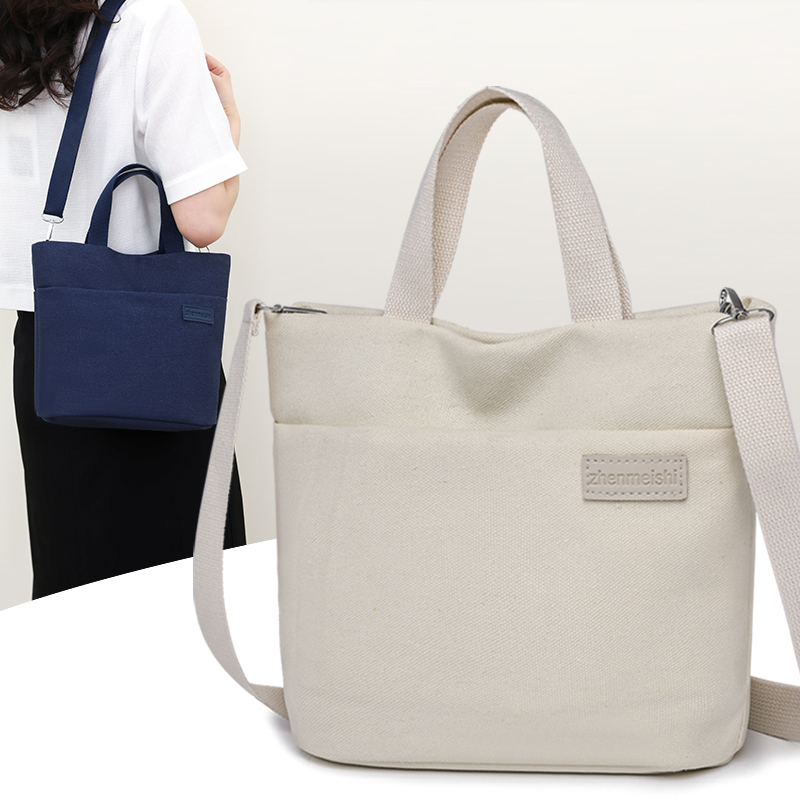 Túi Xách Canvas Cỡ Lớn Thời Trang Hè Xinh Xắn Cho Nữ