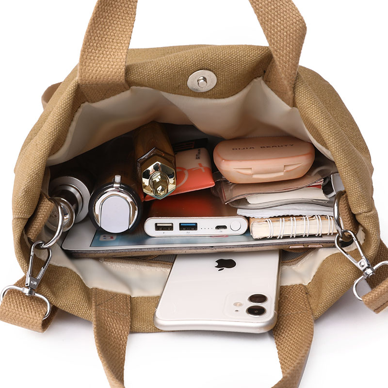 Túi Xách Canvas Cỡ Lớn Thời Trang Hè Xinh Xắn Cho Nữ