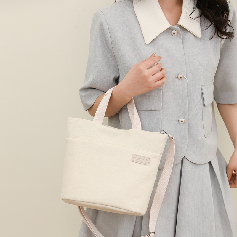 Túi Xách Canvas Cỡ Lớn Thời Trang Hè Xinh Xắn Cho Nữ