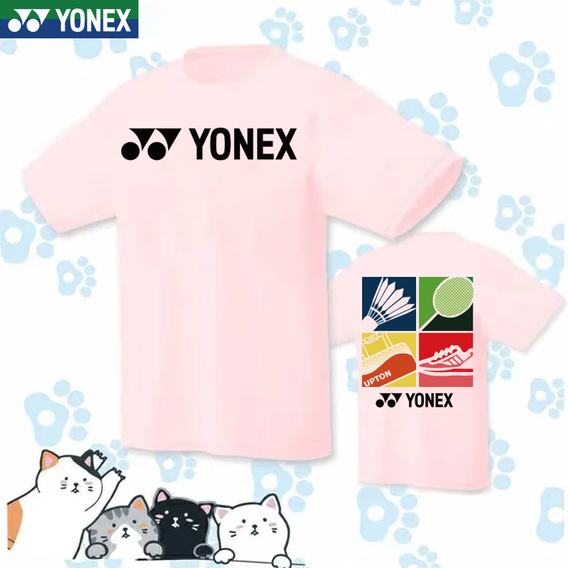 Áo Thun Thể Thao Cầu Lông Yonex 2023 Tay Ngắn Thoáng Khí Cho Nam Và Nữ