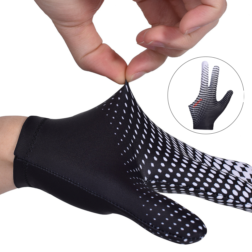 Găng tay 3 ngón trái/phải chống trượt cho người chơi bida