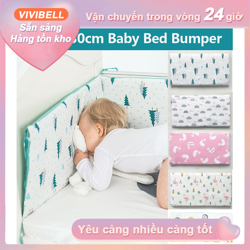 Giao hàng trong vòng 24 giờ đệm bảo vệ bằng vải Mảnh quây cũi dài 130cm