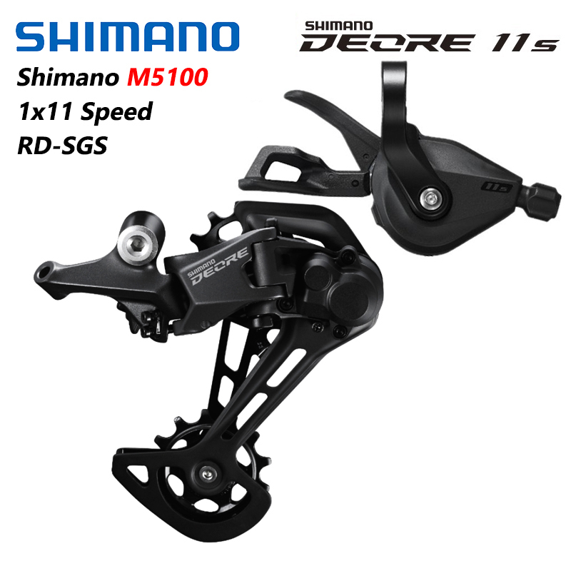 Cần Sang Số Phải + Bộ Đề Sau Shimano Deore M5100 11 SGS MTB 11s RD SL