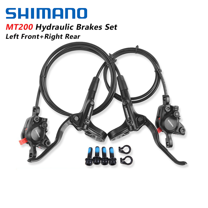 Phanh Thủy Lực Shimano MT200 800 / 1450mm Cho Xe Đạp Leo Núi