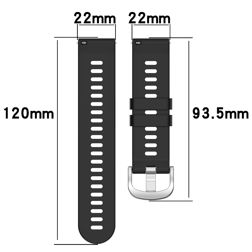 Dây Đeo Silicone 22mm Cho Garmin Forerunner 255 / Forerunner 255