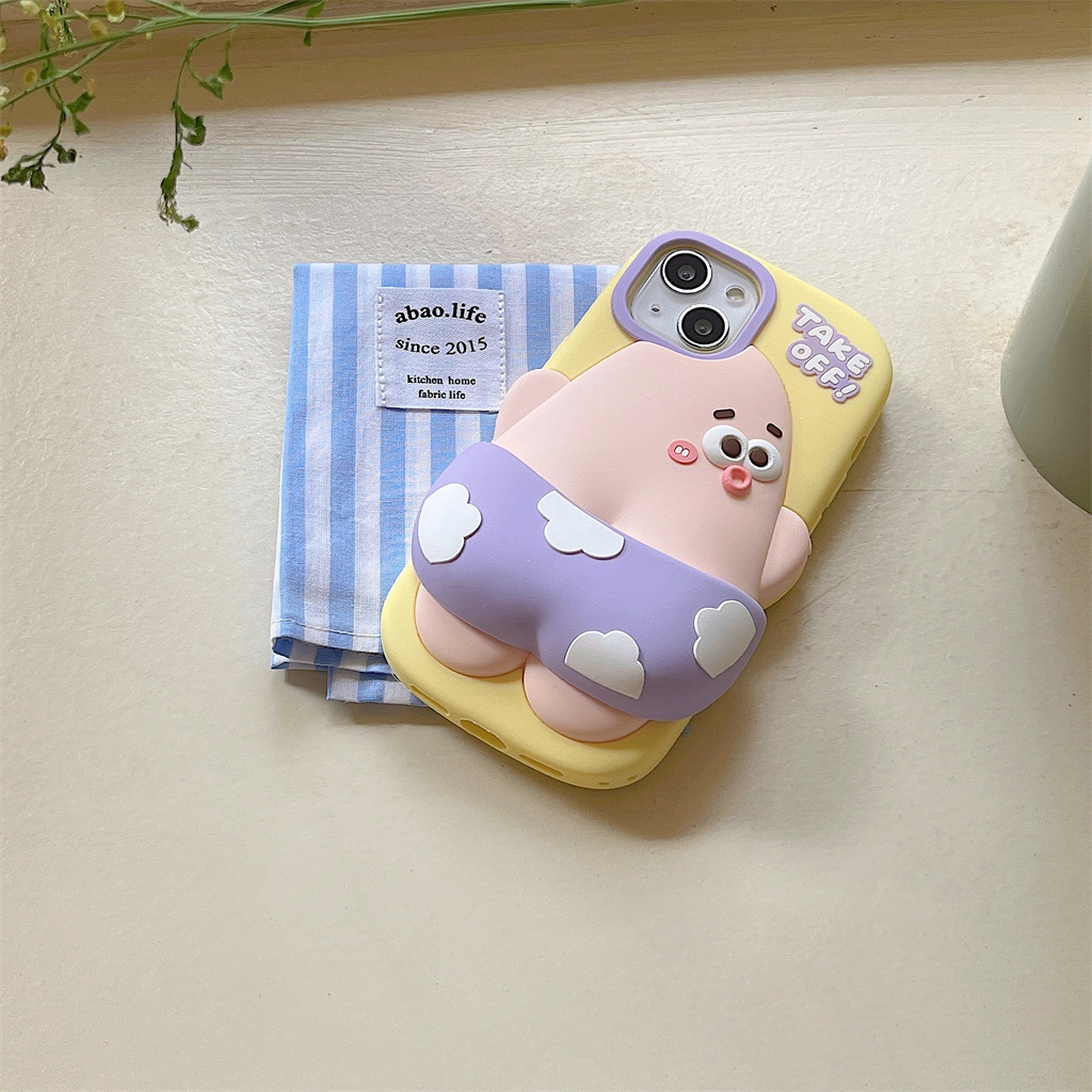 Ôp Điện Thoại Silicon Dẻo Họa Tiết Hoạt Hình Quái Vật Dễ Thương Cho iphone 15 pro max 14 pro max 13 pro max 12 pro max Ốp