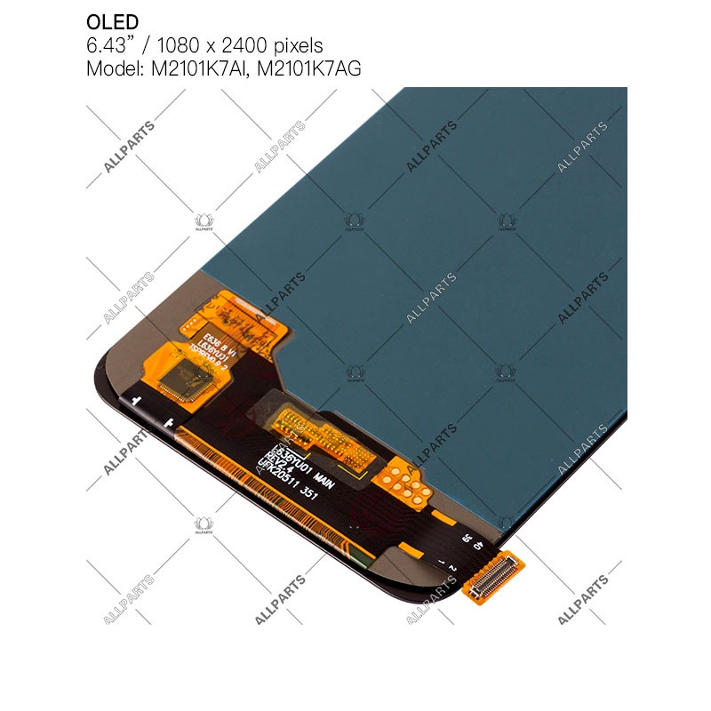 Màn hình zin ALLPARTS thay thế cho điện thoại XIAOMI Redmi Note 10 4G / 10s