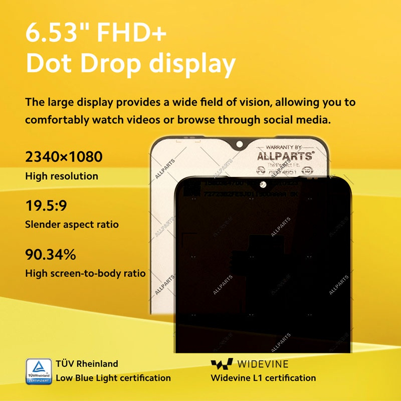 Màn Hình Thay Thế Cho điện thoại XIAOMI POCO M3 Redmi 9T Liền Khung Man Hinh Zin