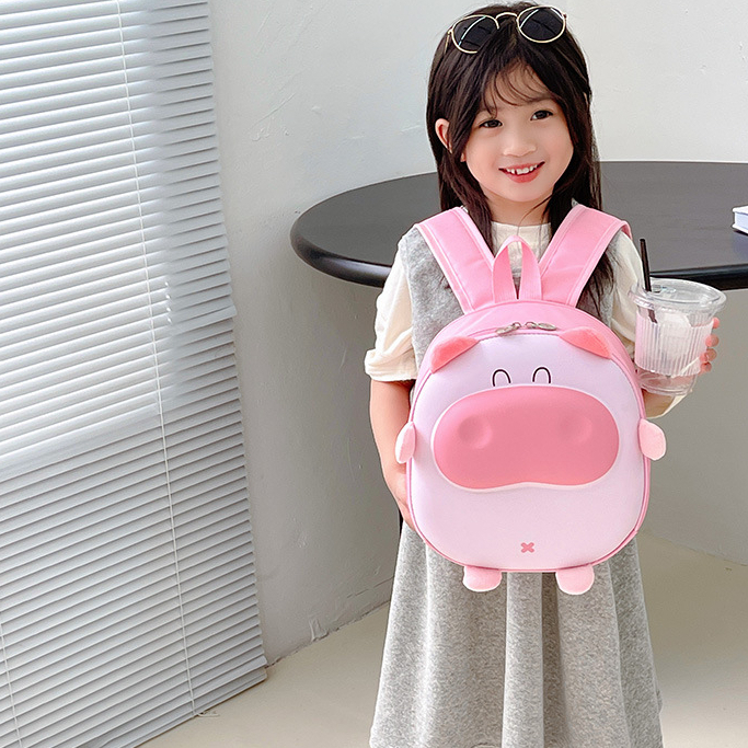 Balo Đi Học Hình Vỏ Trứng Hoạt Hình Đáng Yêu Cho Trẻ Em