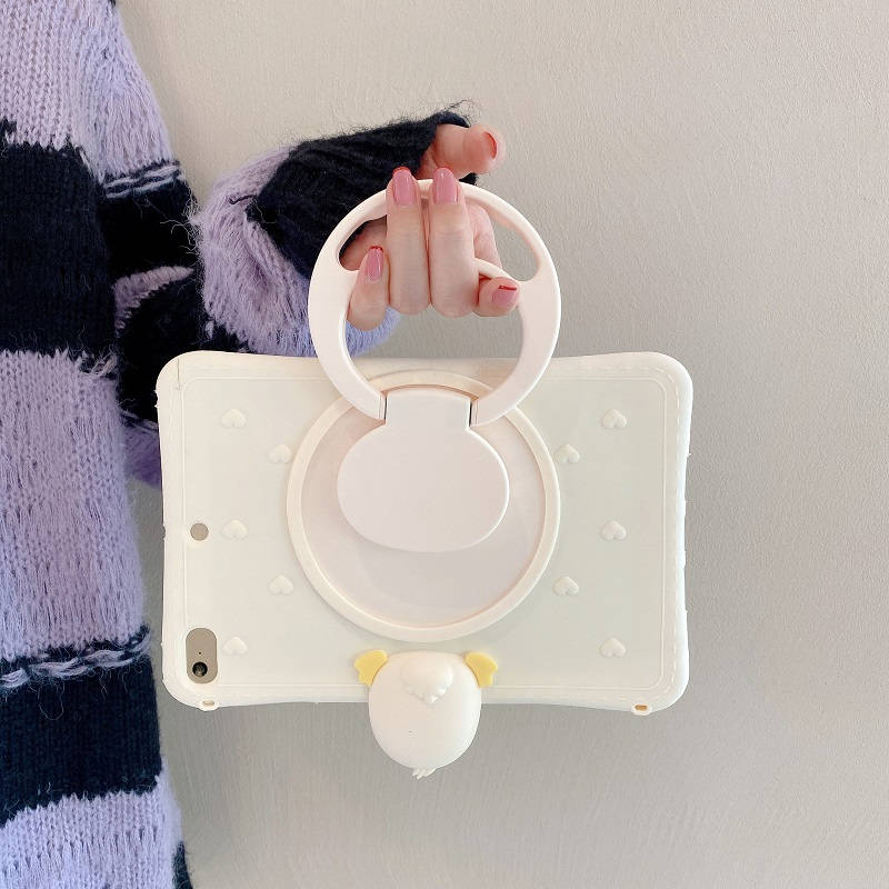 Bao Da Máy Tính Bảng Bảo Vệ Toàn Diện 360 Độ Hình Vịt Cho iPad Air 1 2 3 4 iPad 9th 10th 10.9 Mini Pro 7.9 2020 2018 Ốp