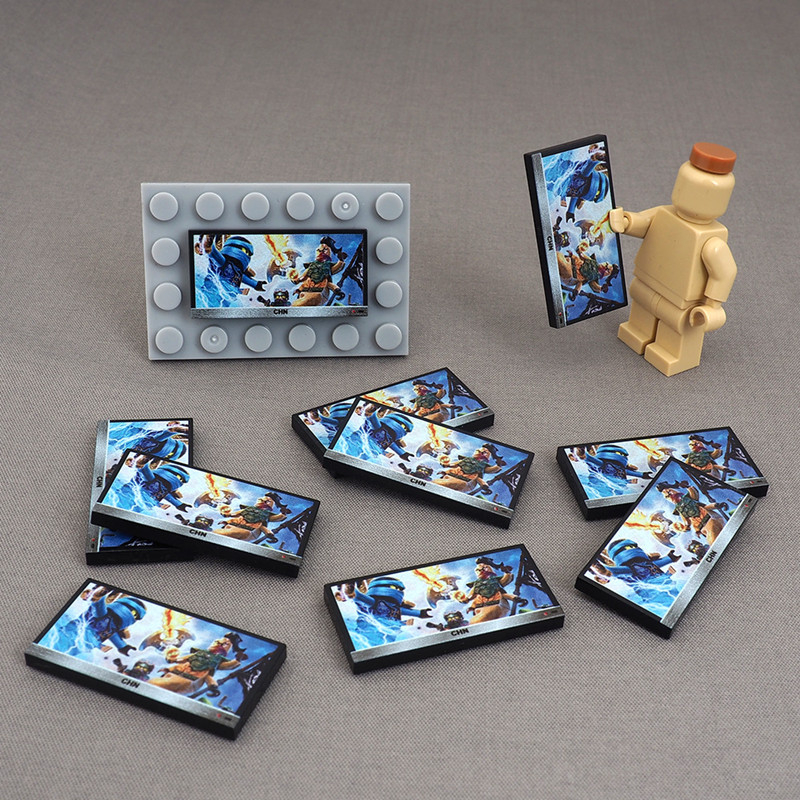 Mô Hình Nhân Vật Phim Ninja Kèm Lego