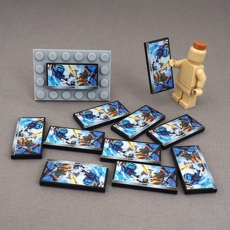 Mô Hình Nhân Vật Phim Ninja Kèm Lego