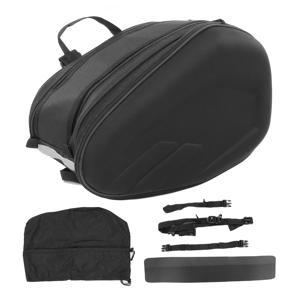 Motorlife 1 Cặp Yên Xe Máy Túi 600D Vải Oxford Công Suất Lớn Đa Năng Bên