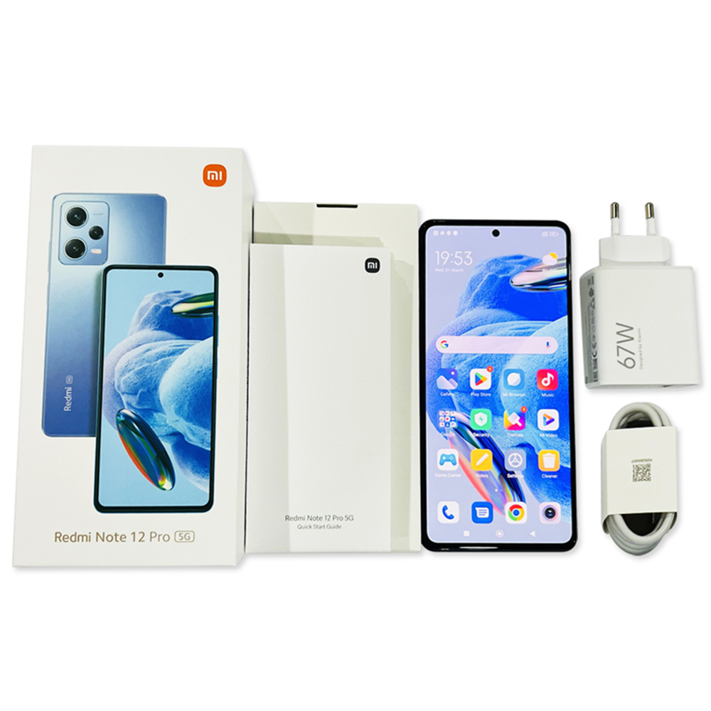Điện Thoại Xiaomi Redmi Note 12 Pro 5G 128GB/256GB NFC Màn Hình Oled 1080 50MP Camera 67W