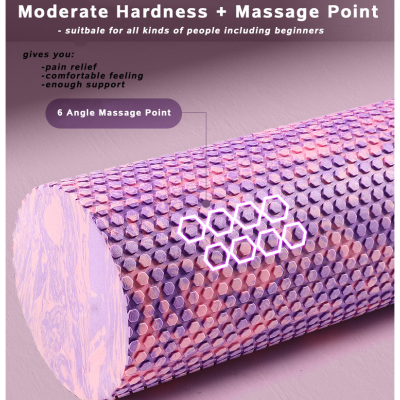 Con Lăn Xốp EVA Nhiều Màu Kích Thước 30 / 45 / 60 / 90cm Hỗ Trợ Luyện Tập Yoga / Gym / Thể Hình