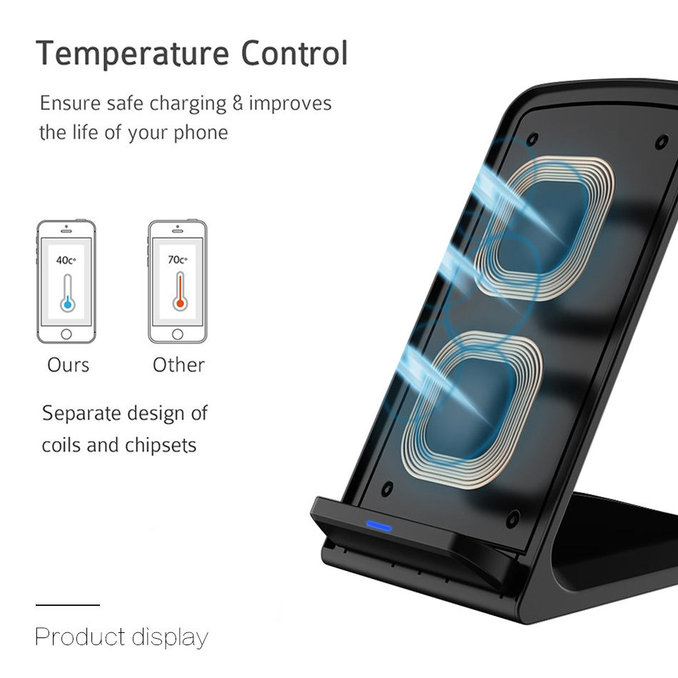 Đế Sạc Nhanh Không Dây 30W Cho iPhone 14 13 12 11 Pro X XS Max XR 8 Samsung S22 S21