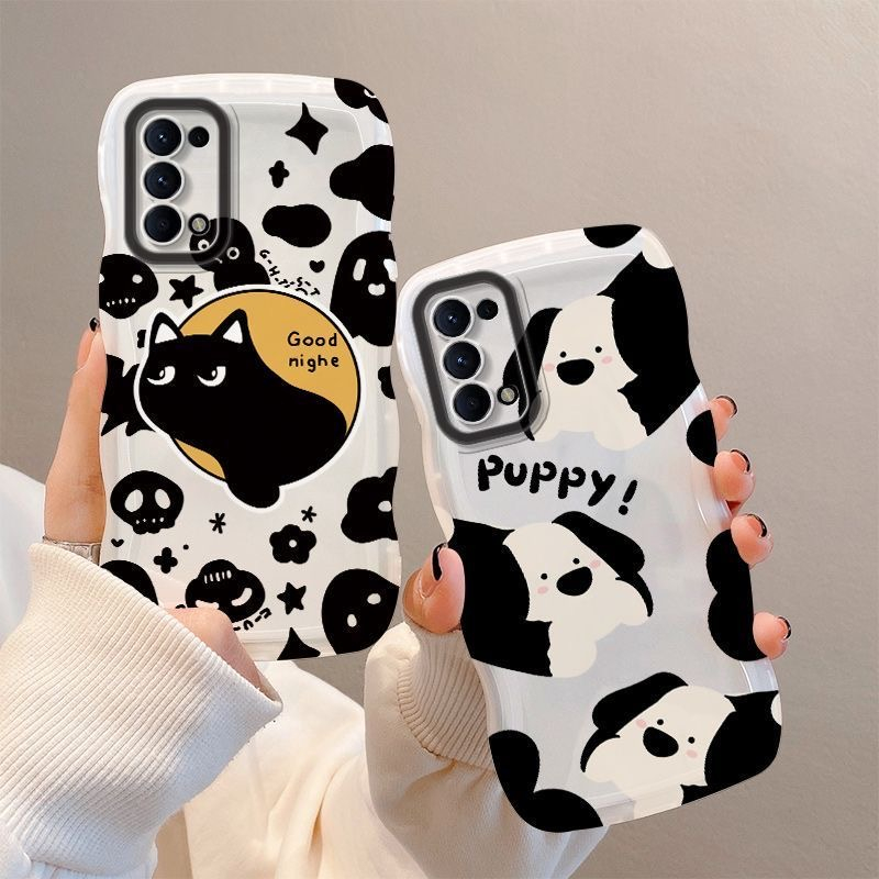 Ốp Điện Thoại Mềm Trong Suốt Họa Tiết Hoạt Hình Cho OPPO Reno5 Reno2Z Reno Reno2 Reno6 Reno7 Reno8 Reno8Z Reno8T