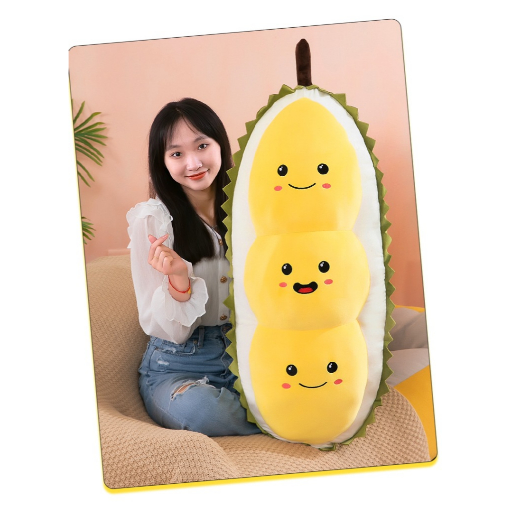 Đồ chơi nhồi bông Hình Con Sầu Riêng Siêu Mềm