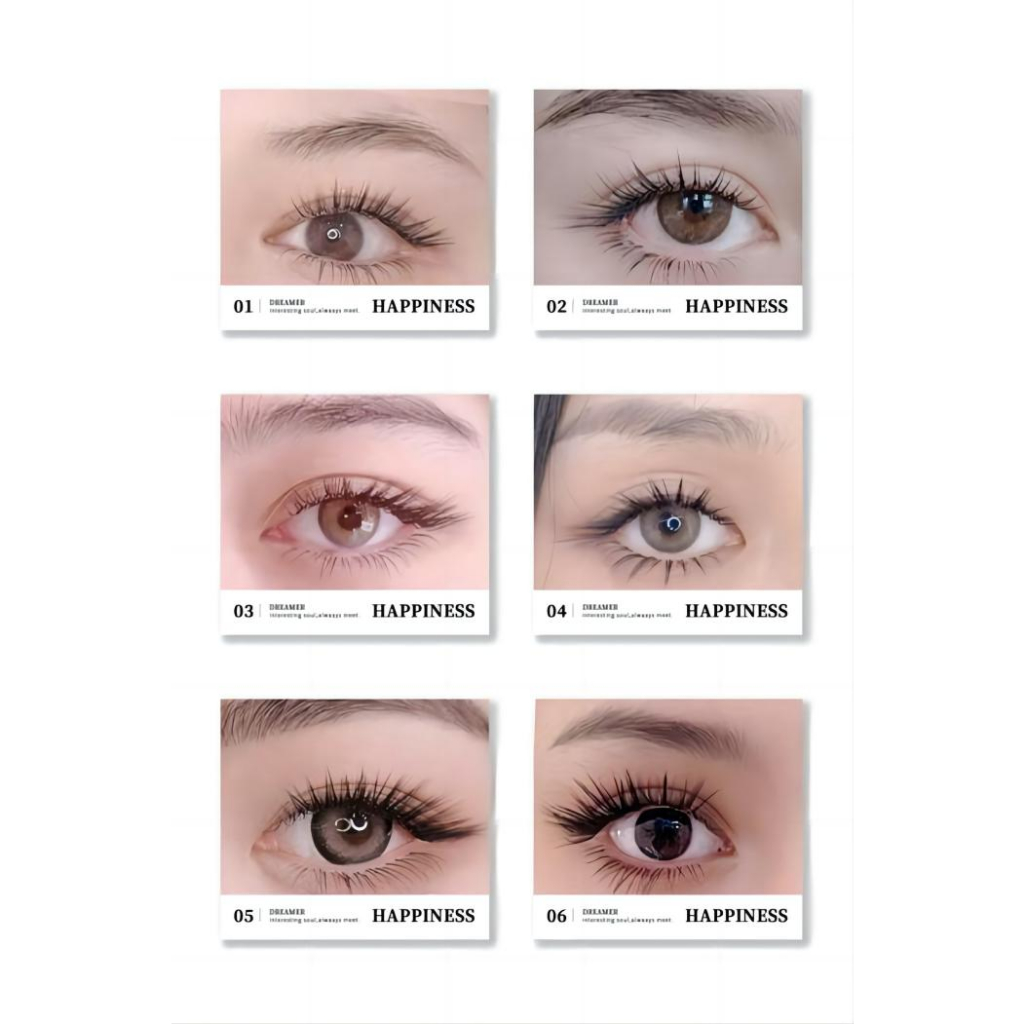 NAGARAKU SEEDEW Lông Mi Độ Cong L Classic Mi Mix  MI KHAY MIX ĐỘ CONG L 0,07/0,10/0,12mm Màu Đen Mờ