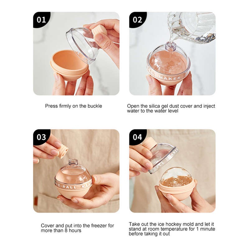 Khuôn Silicone Làm Đá Viên Hình Bóng Đèn Nhỏ