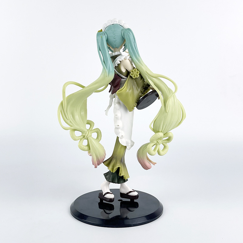 Mô Hình Nhân Vật Hatsune Miku 21cm Bằng PVC Màu Matcha Ngọt Ngào