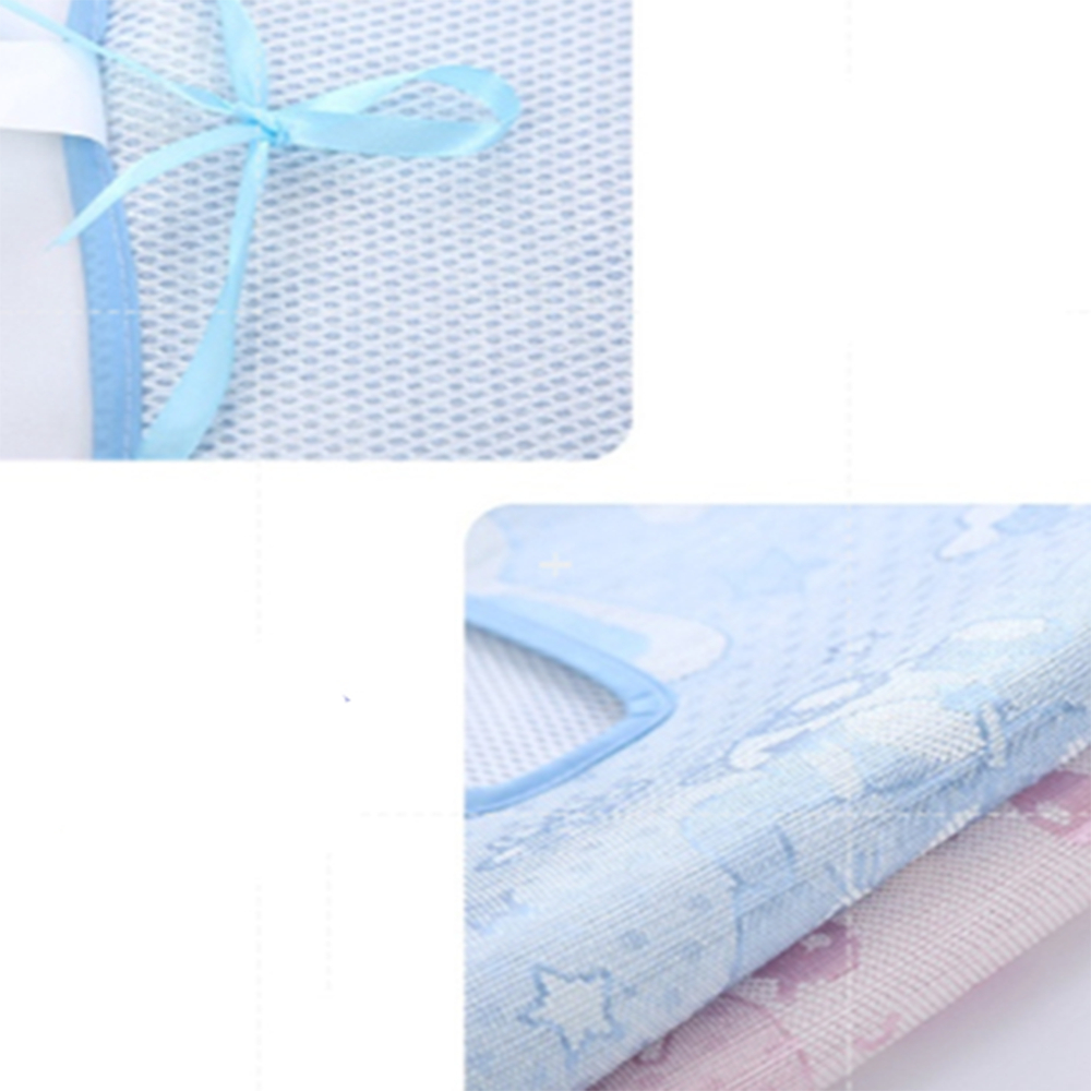 Thảm Lót Xe Đẩy Em Bé Chất Liệu Lụa Lạnh Có Thể Giặt Sạch Được Thiết Kế Mới Cao Cấp