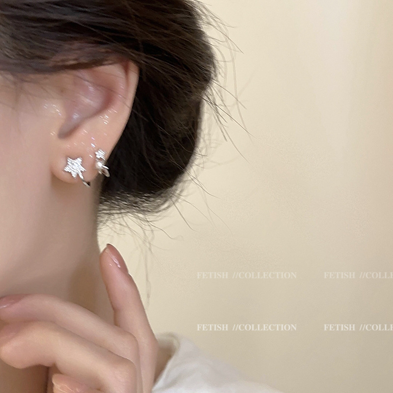 Khuyên Tai Ngôi Sao Năm 2023 Thiết Kế Mới Cao Cấp Sang Trọng Dành Cho Nữ