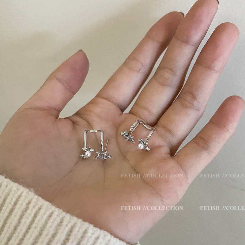 Khuyên Tai Ngôi Sao Năm 2023 Thiết Kế Mới Cao Cấp Sang Trọng Dành Cho Nữ