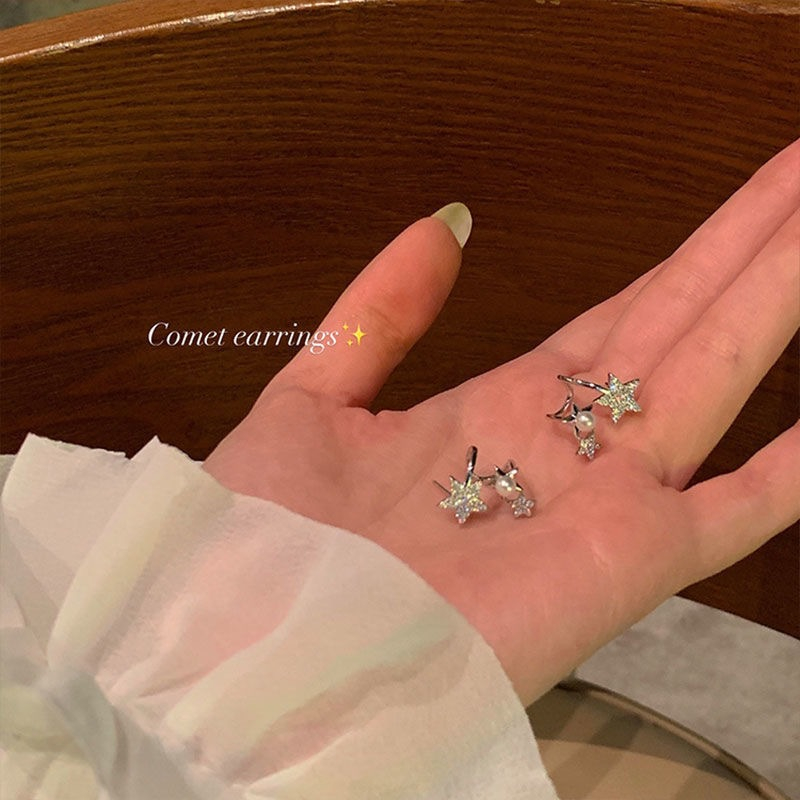 Khuyên Tai Ngôi Sao Năm 2023 Thiết Kế Mới Cao Cấp Sang Trọng Dành Cho Nữ