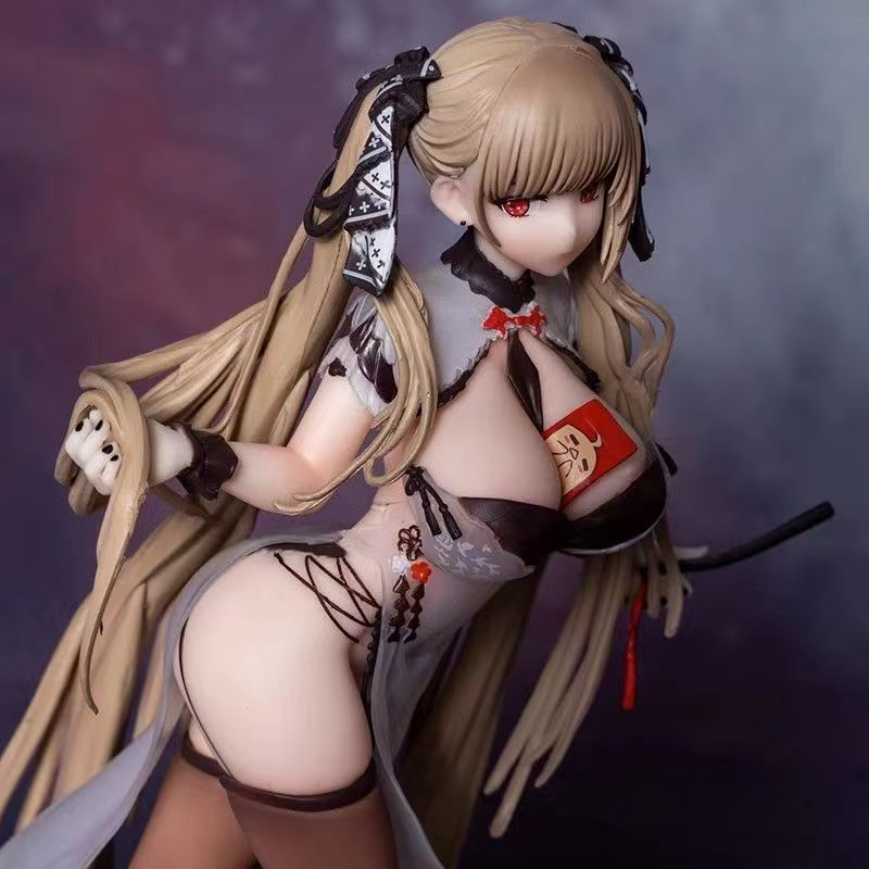 Azur Lane Mô Hình Nhân Vật Anime Cô Gái Mặc Sườn Xám Đáng Yêu