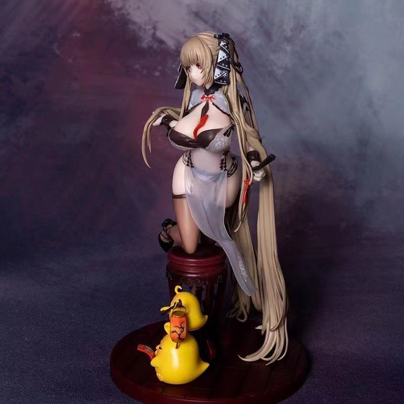 Azur Lane Mô Hình Nhân Vật Anime Cô Gái Mặc Sườn Xám Đáng Yêu