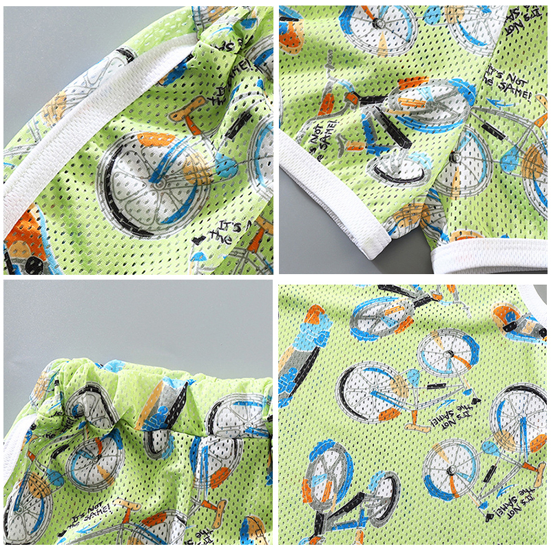 Homibear / / Bộ Quần Áo Lưới Thoáng Khí Nhanh Khô Thoải Mái Cho Bé Trai Và Bé Gái