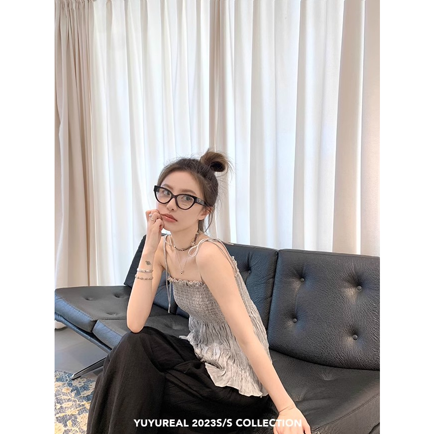 Áo Hai Dây Thiết Kế Mới Thời Trang Mùa Hè Theo Phong Cách Thái Lan Cho Nữ