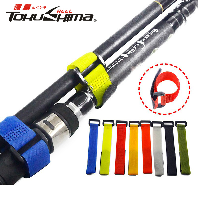 Bộ 10 Dây Buộc Cần Câu Cá Tái Sử Dụng Tiện Lợi Tokushima