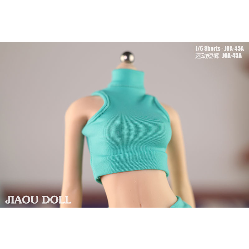 Áo Thun Không Tay JIAOU DOLL JOA-45 1 / 6 Cho Mô Hình Nhân Vật Nữ 12 "