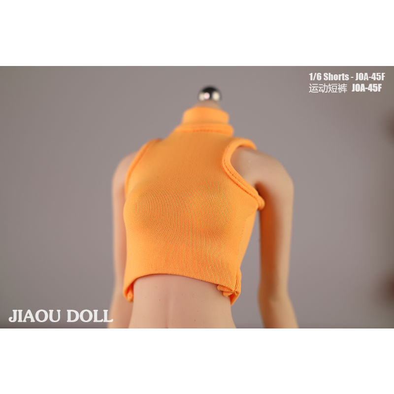 Áo Thun Không Tay JIAOU DOLL JOA-45 1 / 6 Cho Mô Hình Nhân Vật Nữ 12 "