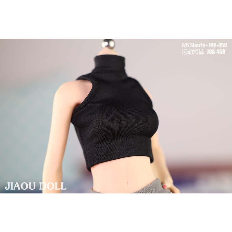 Áo Thun Không Tay JIAOU DOLL JOA-45 1 / 6 Cho Mô Hình Nhân Vật Nữ 12 "