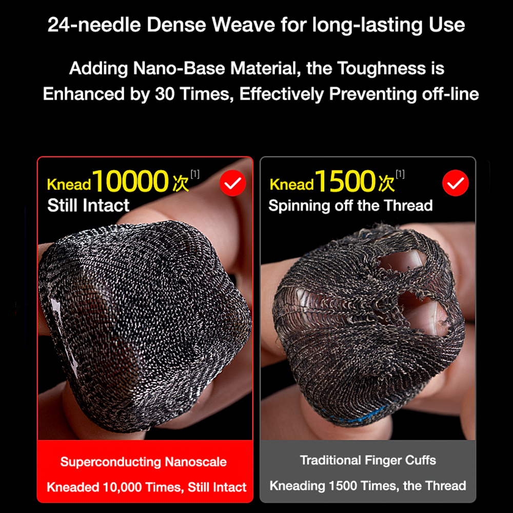 Blueow  Găng Tay Hở Ngón Tay Chơi Game PUBG Chống Mồ Hôi Khi Sinh Tồn