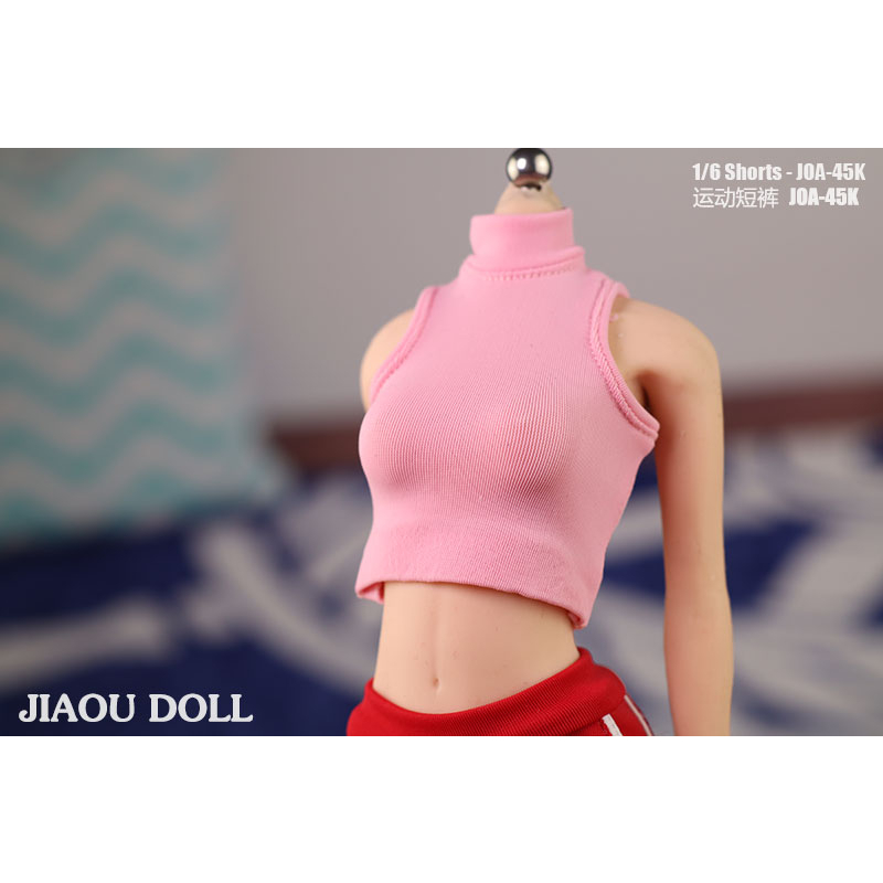 Áo Thun Không Tay JIAOU DOLL JOA-45 1 / 6 Cho Mô Hình Nhân Vật Nữ 12 "